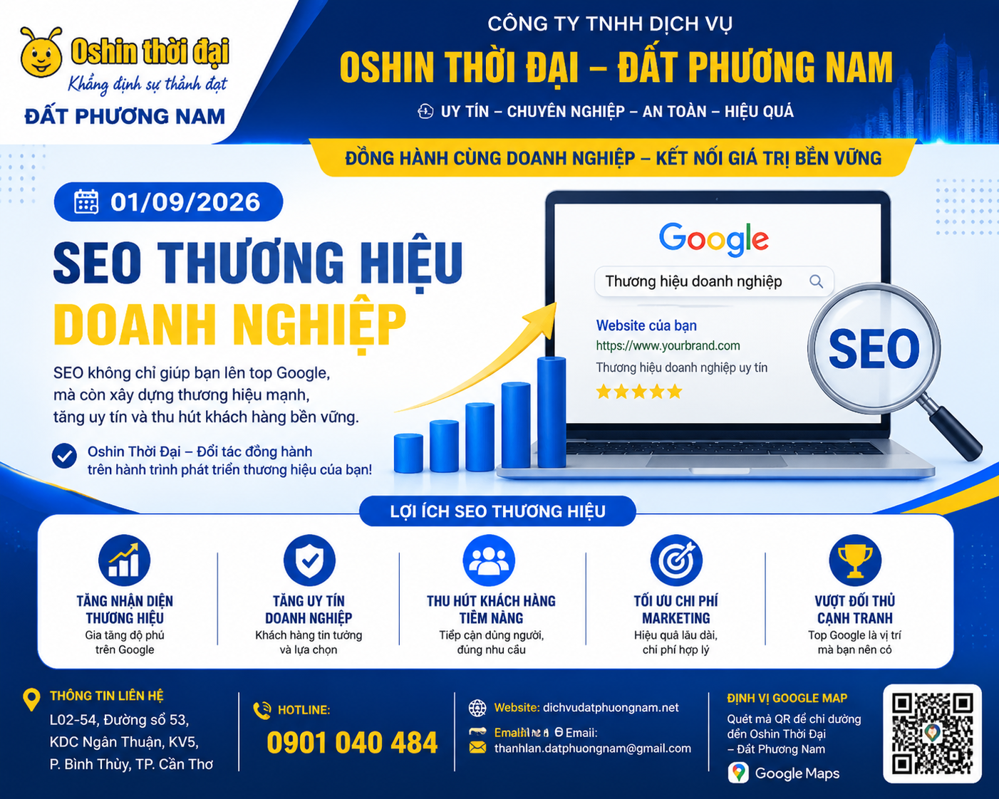 Thương Hiệu Việt Oshin Thời Đại – Đất Phương Nam | Vững Bước Tương Lai